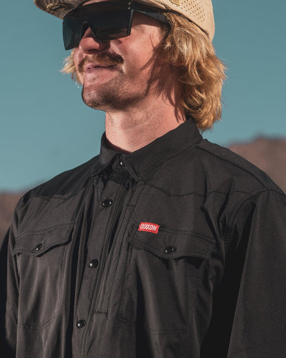 Outdoorsman Performance Long Sleeve - Black