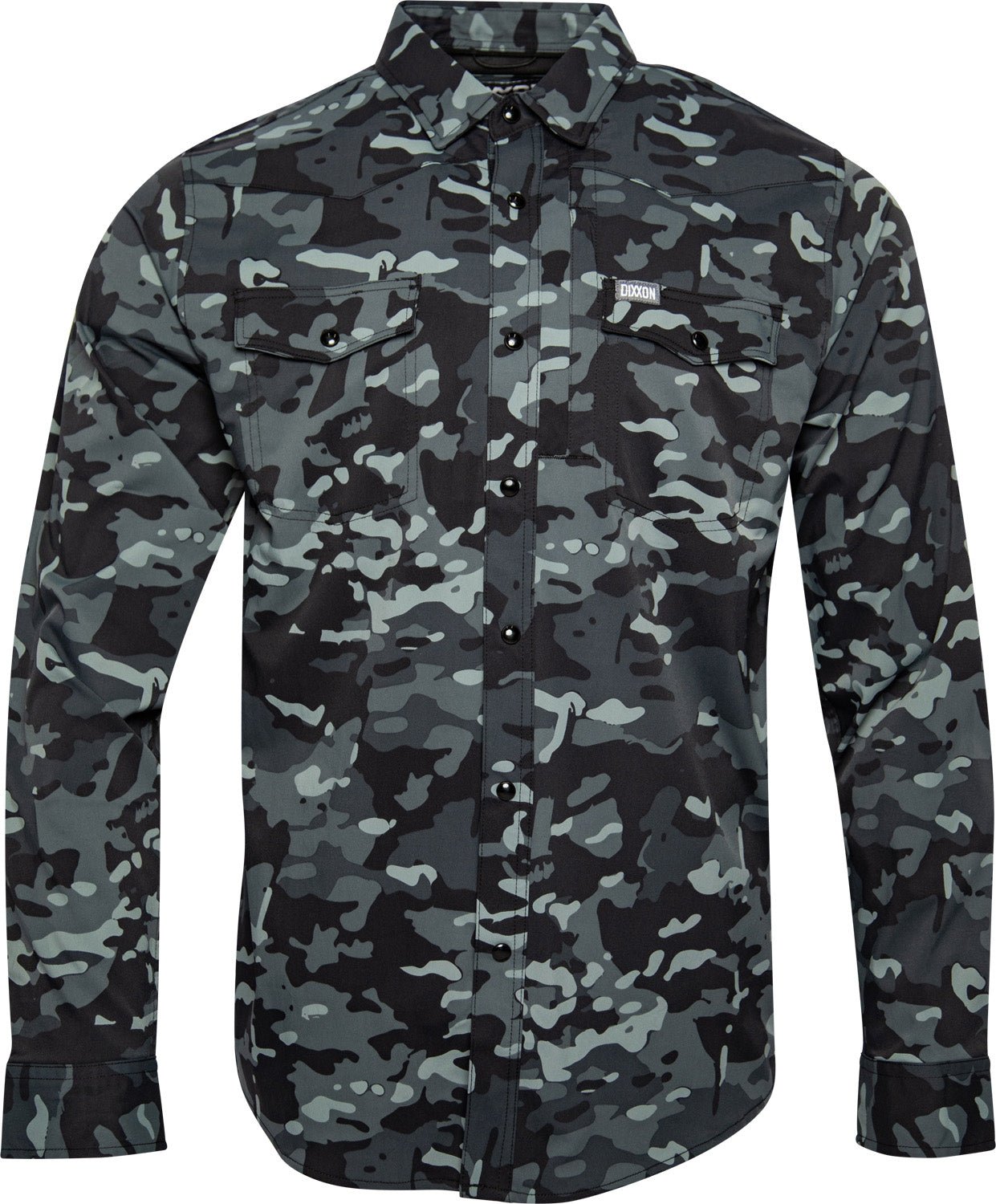 Outdoorsman Performance Long Sleeve - Black Camo