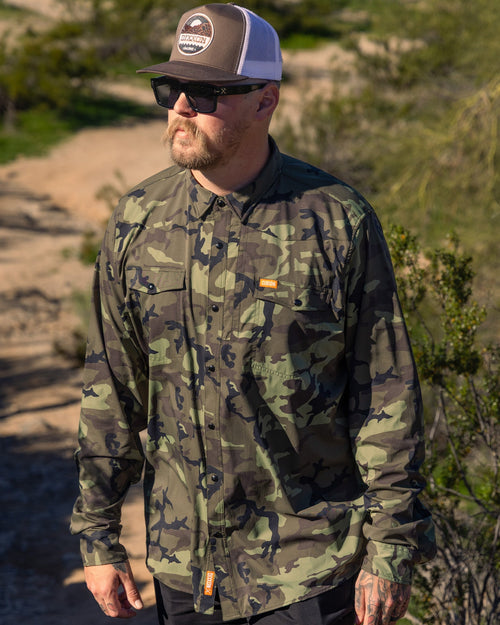 Outdoorsman Performance Long Sleeve - Camo