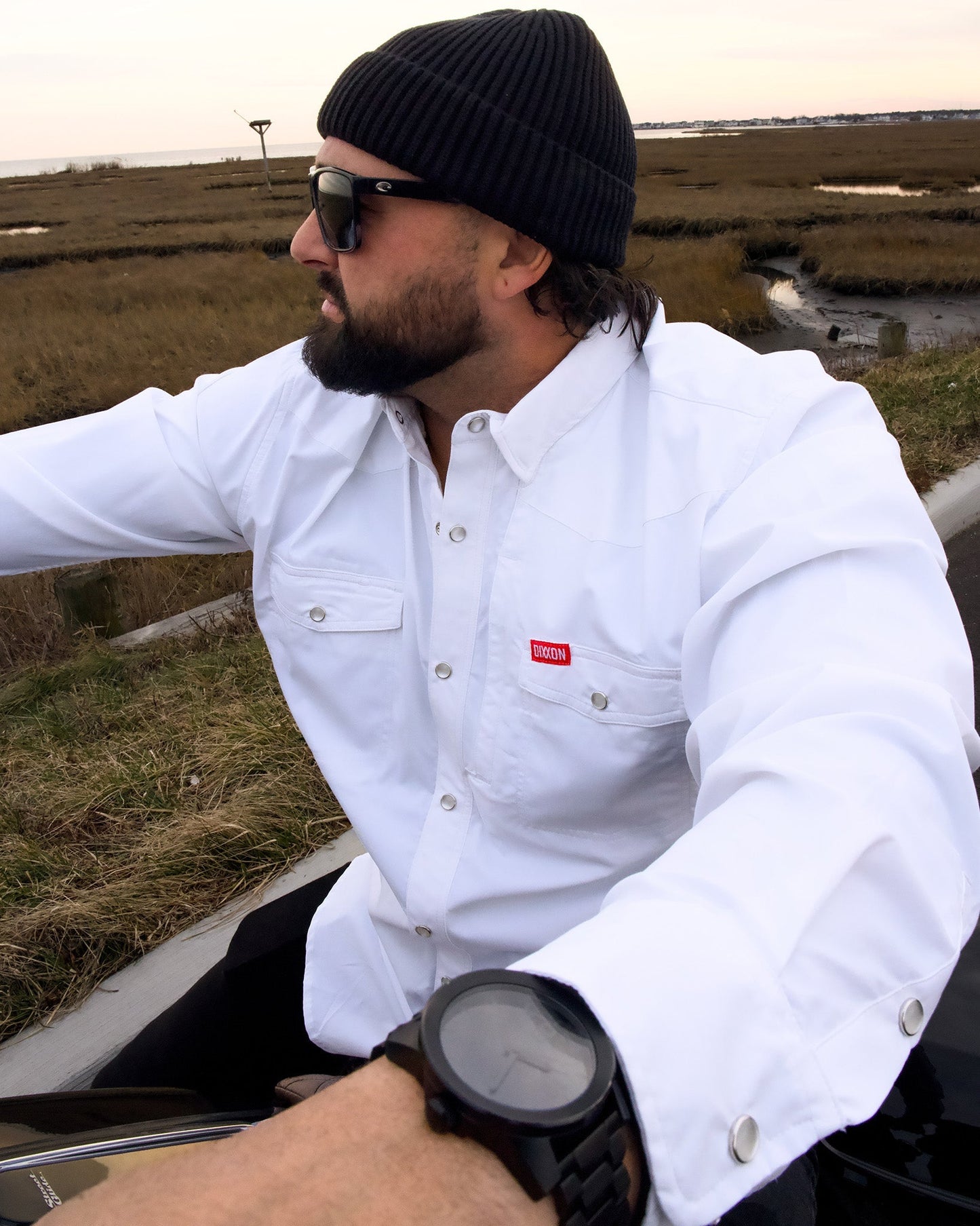 Outdoorsman Performance Long Sleeve - White