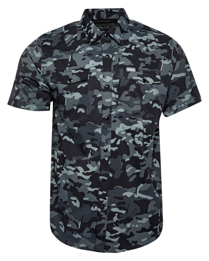 Outdoorsman Performance Short Sleeve - Black Camo