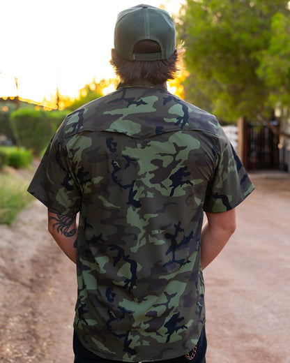 Outdoorsman Performance Short Sleeve - Camo