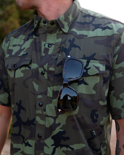 Outdoorsman Performance Short Sleeve - Camo