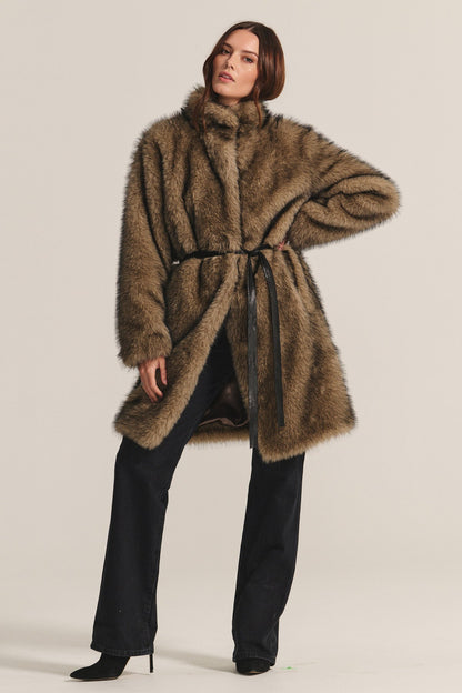 ADALYNN LUXE FAUX FUR JACKET
