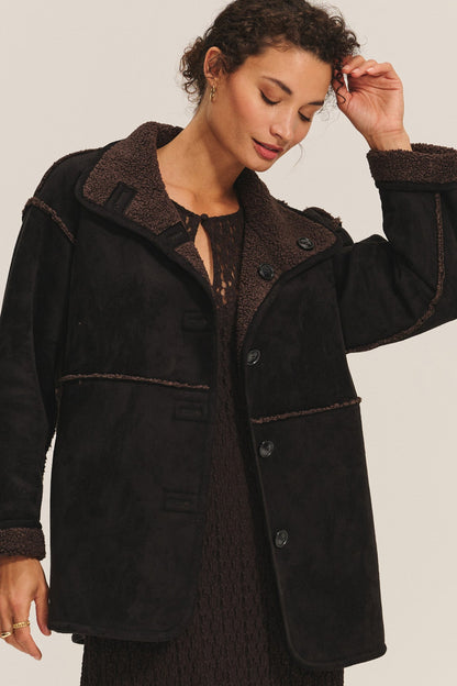 SHONA SHERPA REVERSIBLE JACKET