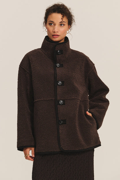 SHONA SHERPA REVERSIBLE JACKET