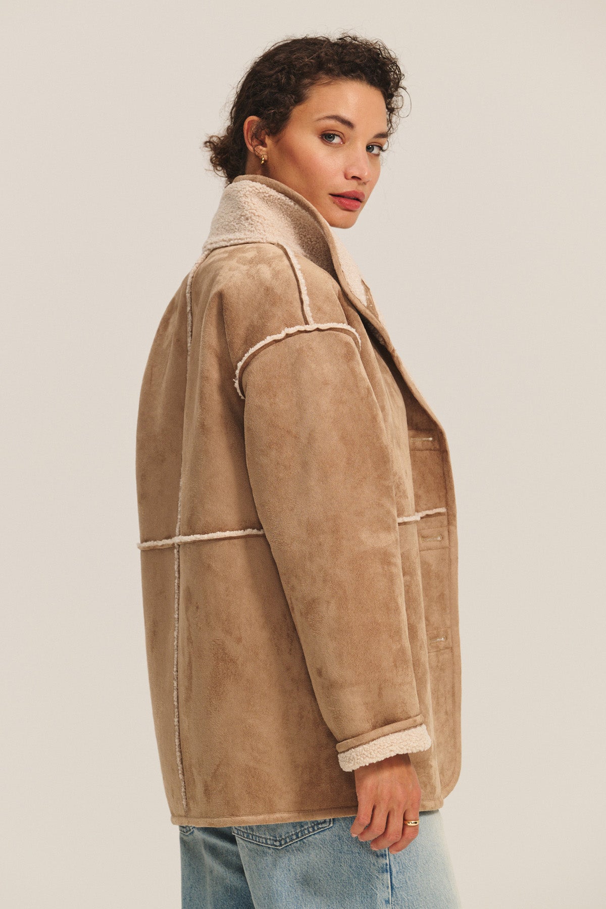 SHONA SHERPA REVERSIBLE JACKET
