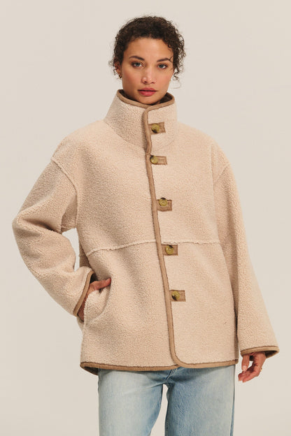SHONA SHERPA REVERSIBLE JACKET