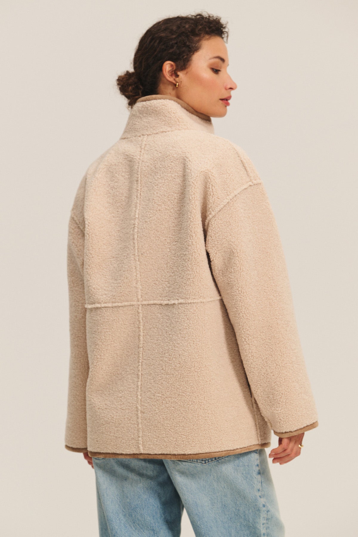 SHONA SHERPA REVERSIBLE JACKET