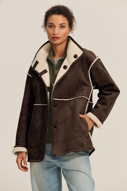 SHONA SHERPA REVERSIBLE JACKET