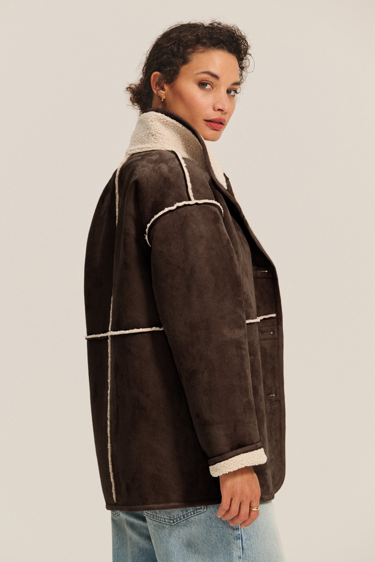 SHONA SHERPA REVERSIBLE JACKET