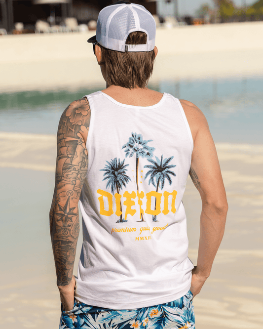 Palms Tank - White