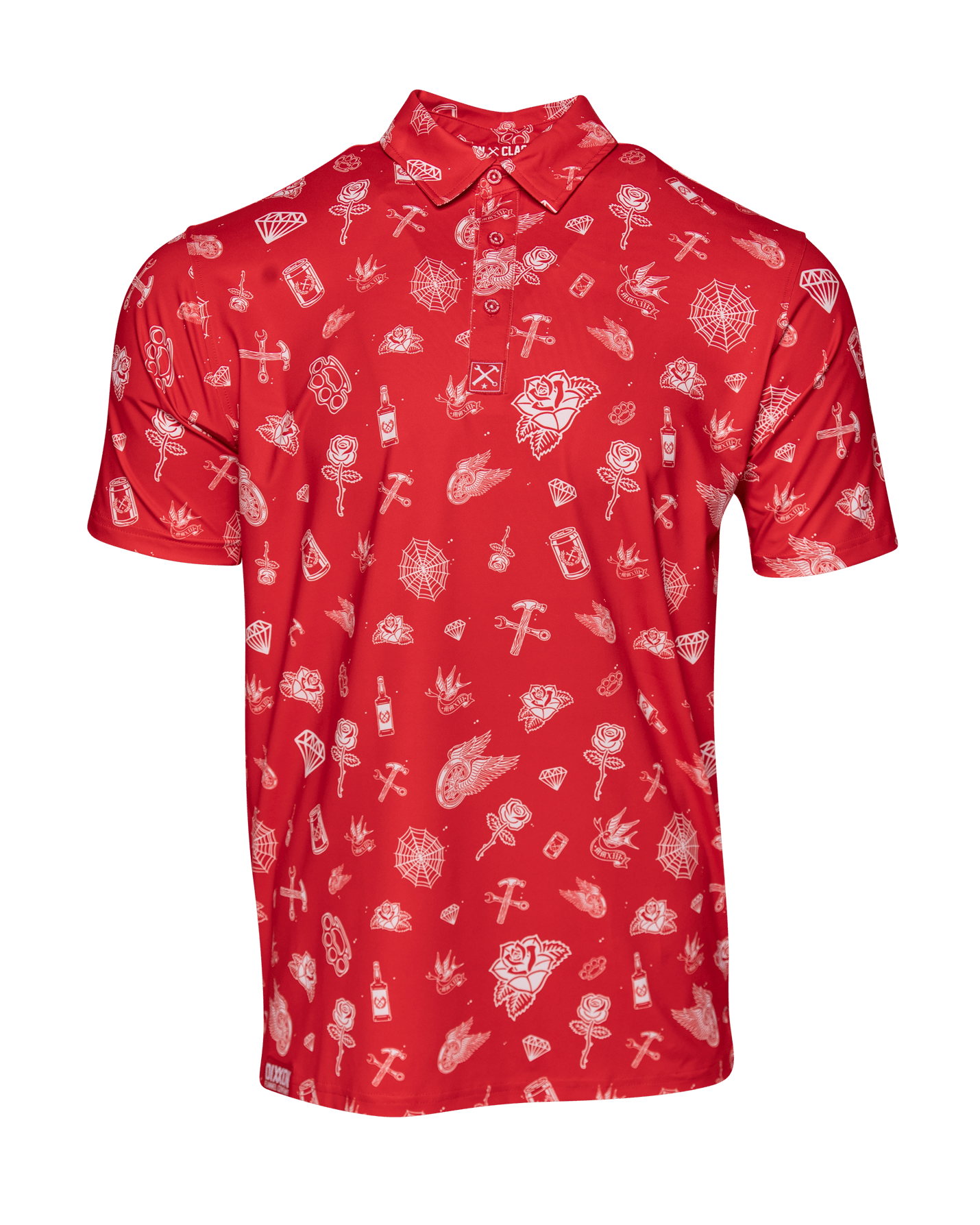 Party Boy Party Polo - Red