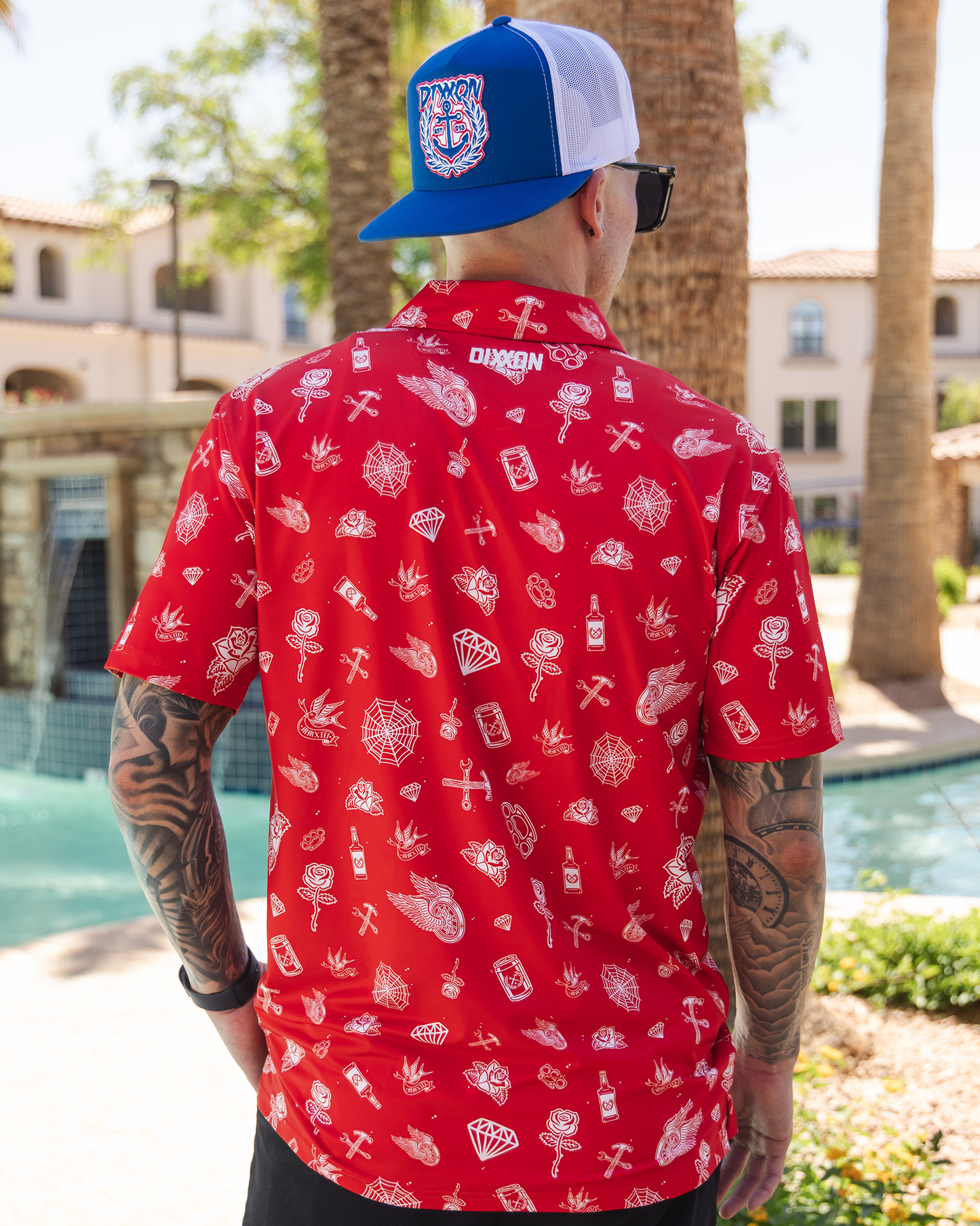 Party Boy Party Polo - Red
