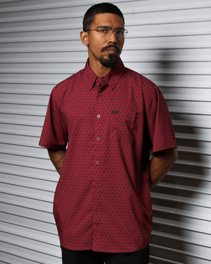 Party Hammers Party Shirt - Maroon & Black