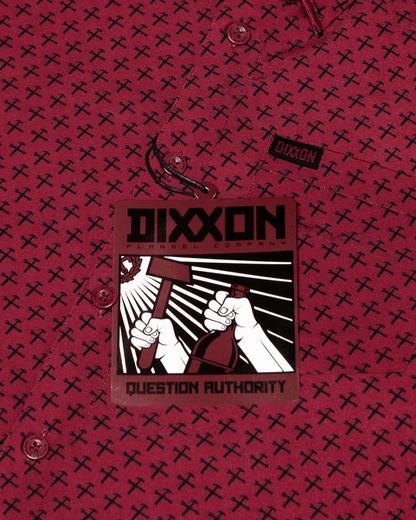 Party Hammers Party Shirt - Maroon & Black