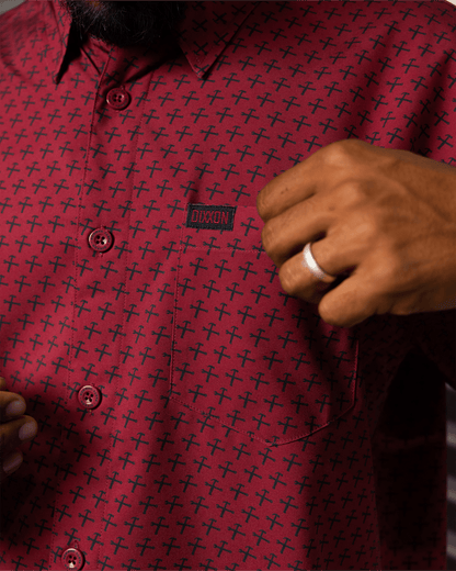 Party Hammers Party Shirt - Maroon & Black