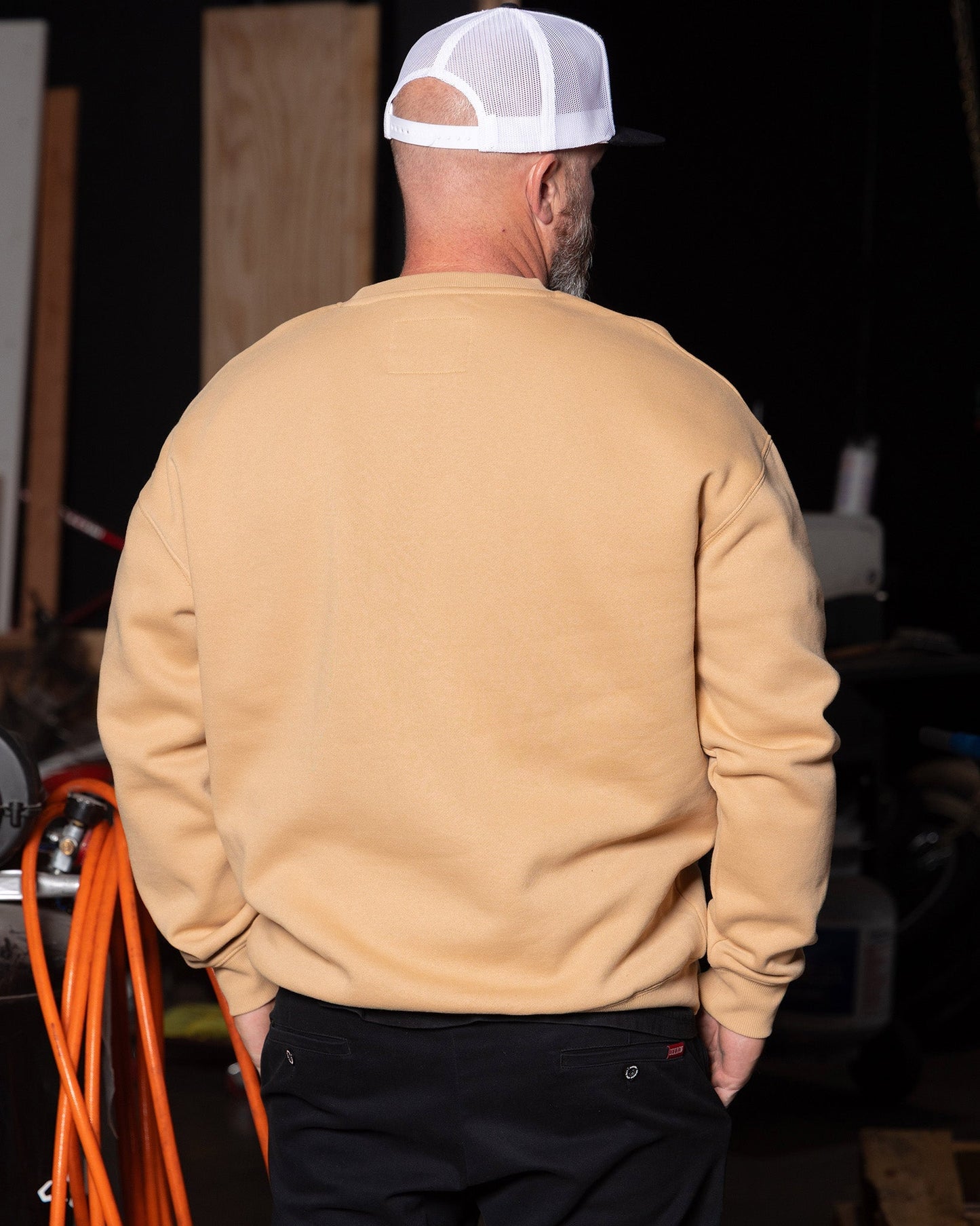 Pocket Crewneck - Khaki