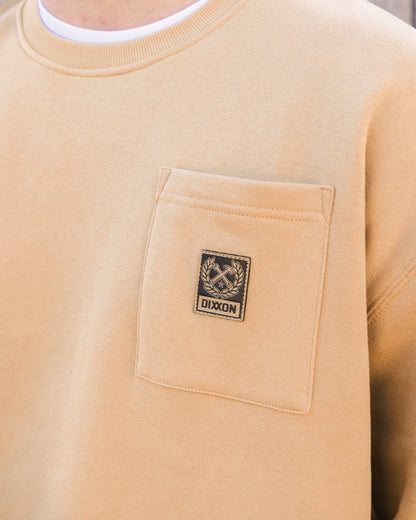 Pocket Crewneck - Khaki