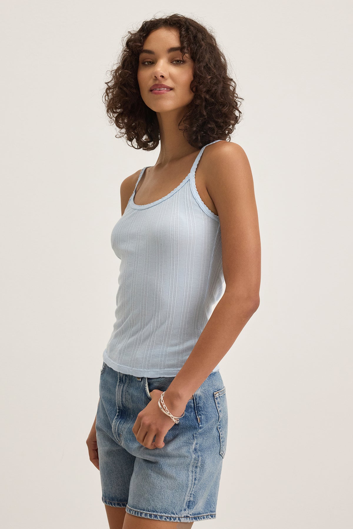 INIKU POINTELLE TANK TOP