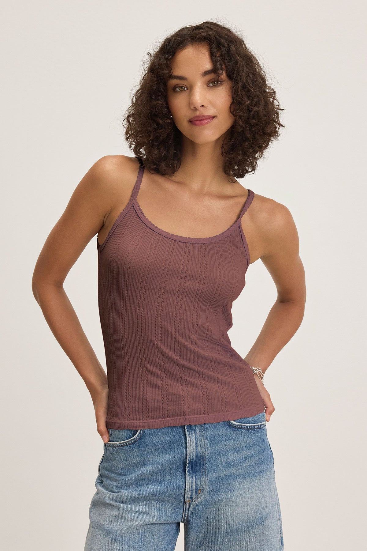 INIKU POINTELLE TANK TOP