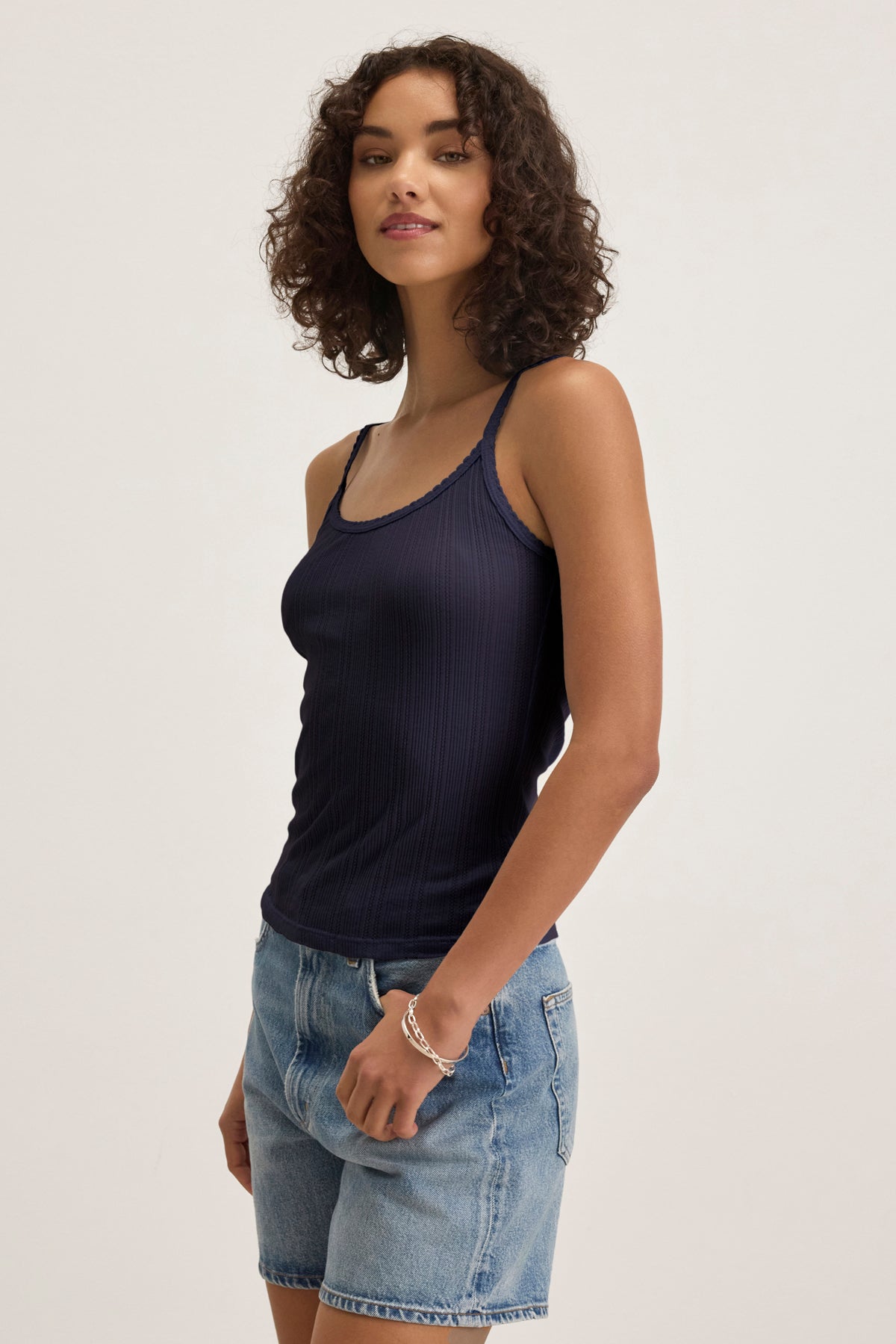INIKU POINTELLE TANK TOP