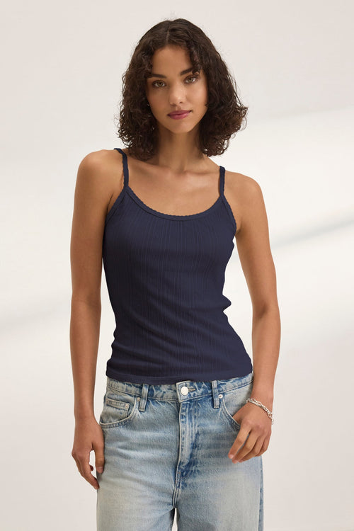 INIKU POINTELLE TANK TOP