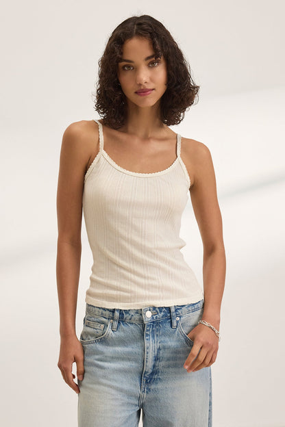 INIKU POINTELLE TANK TOP