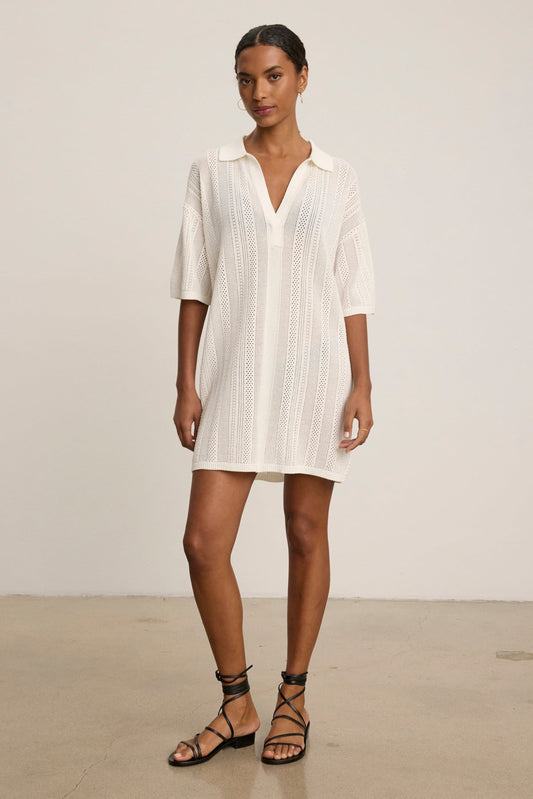 MILA POINTELLE LACE DRESS