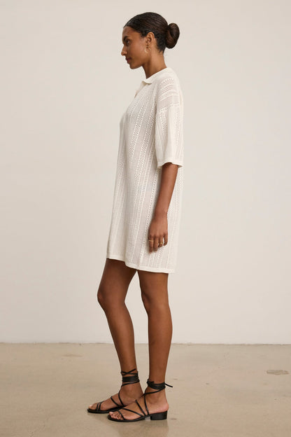 MILA POINTELLE LACE DRESS