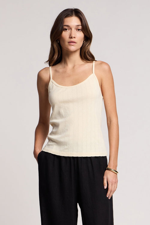 LYNN POINTELLE TANK TOP