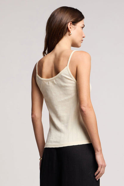 LYNN POINTELLE TANK TOP