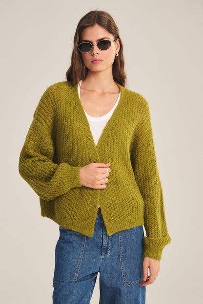 RANYA ALPACA CARDIGAN