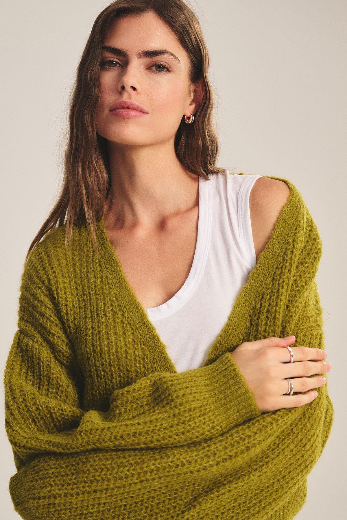 RANYA ALPACA CARDIGAN