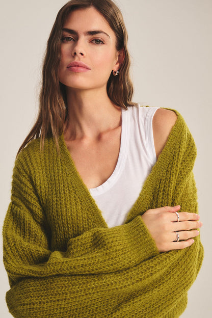 RANYA ALPACA CARDIGAN