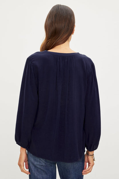 ASHLEY V-NECK TOP