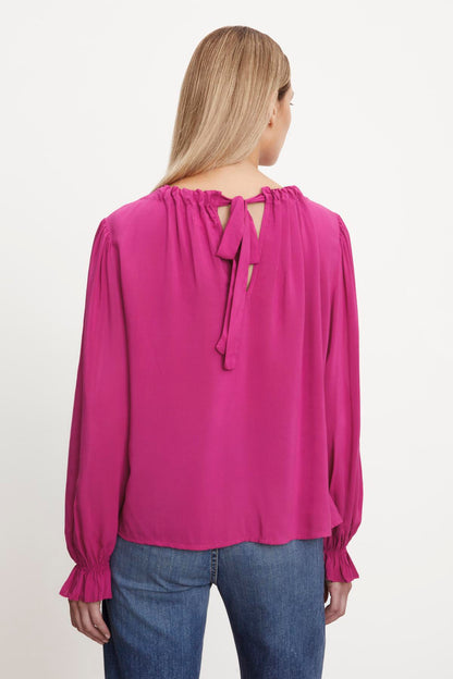 BRISTOL NECK TIE TOP