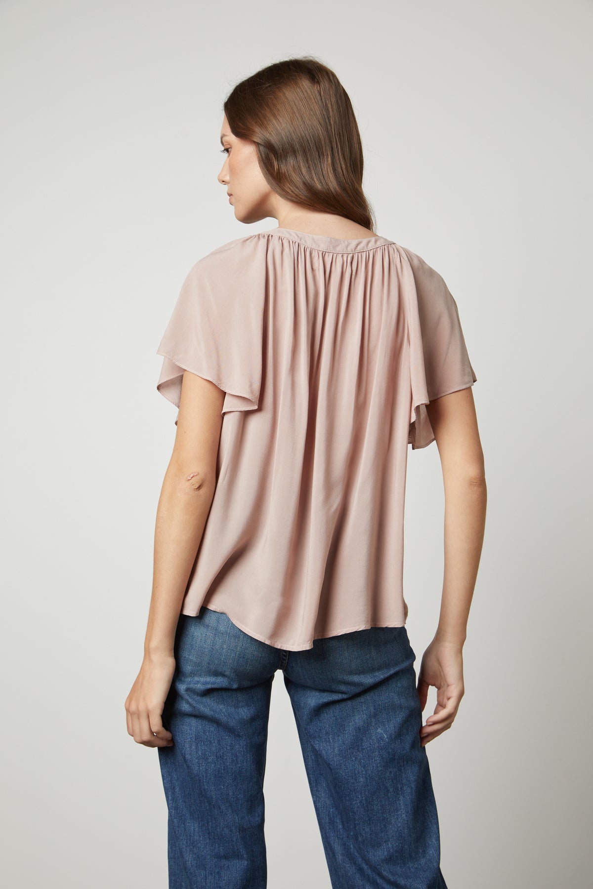 HARLEY FLUTTER SLEEVE TOP