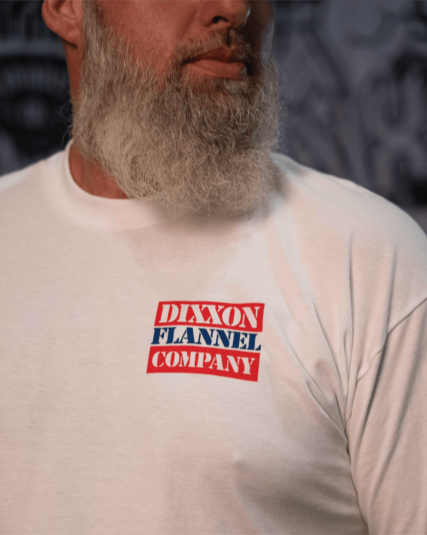 Red, White, & Blue Freedom Stamp T-Shirt - White
