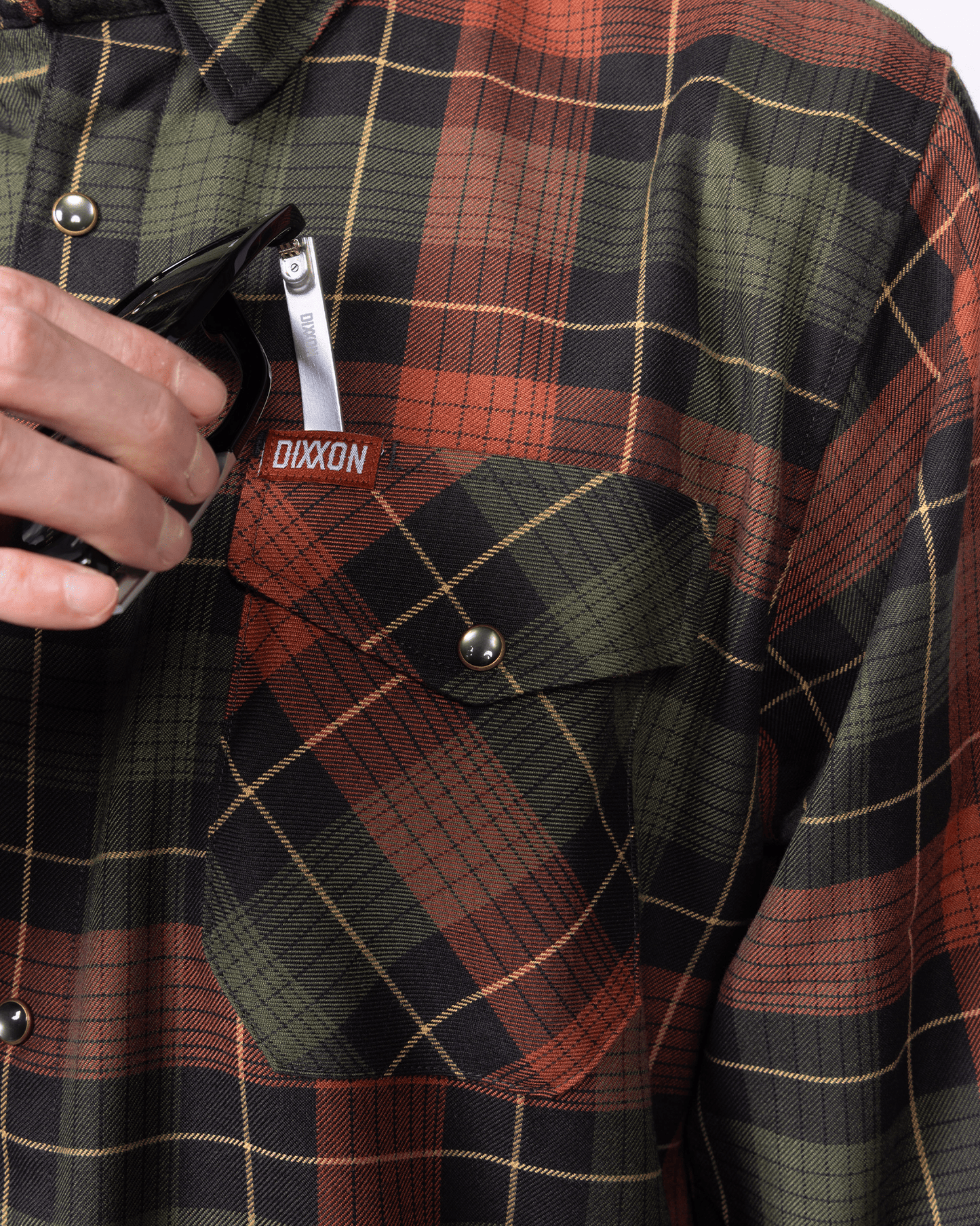 Redwood Forest Flannel - This Land Series