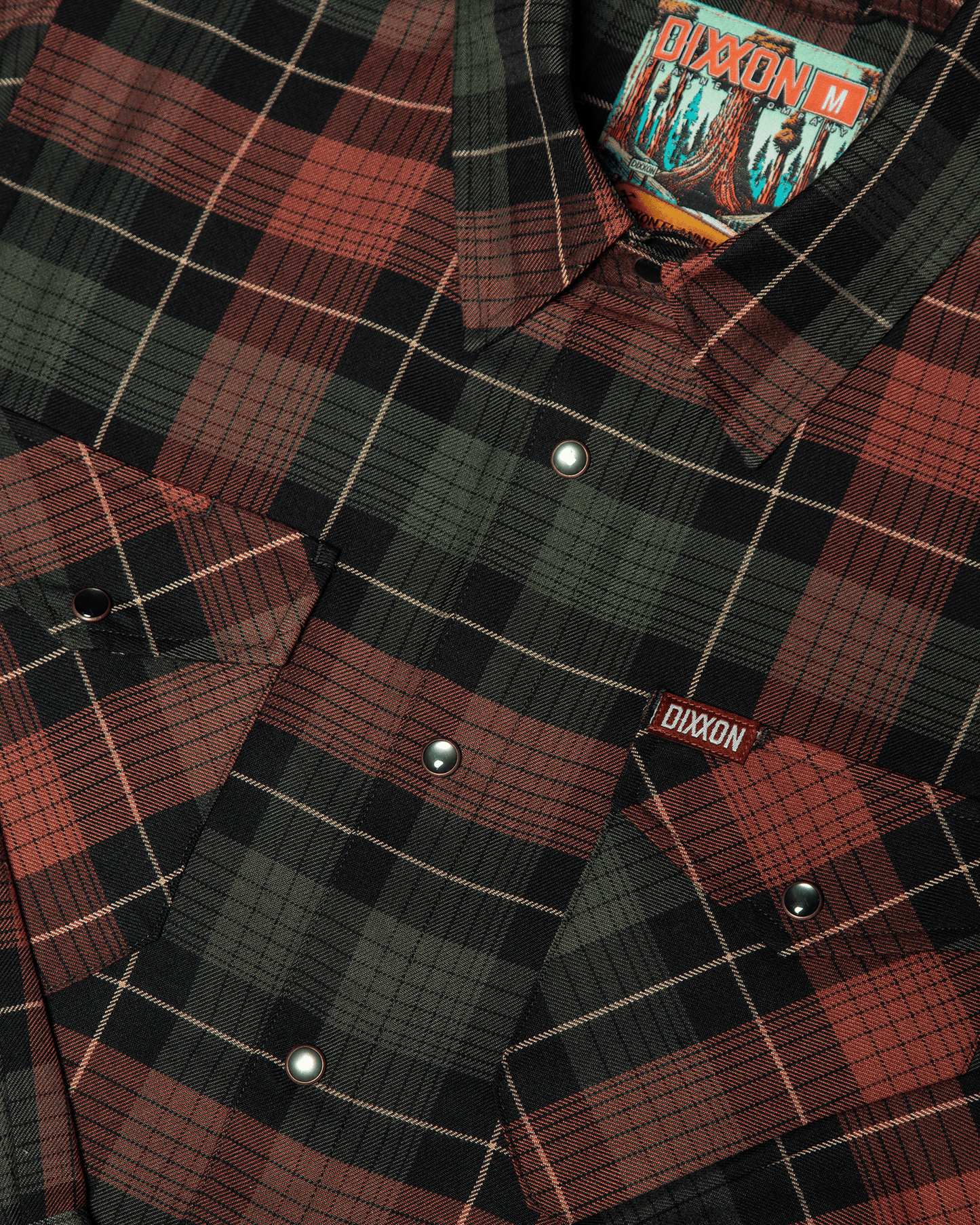 Redwood Forest Flannel - This Land Series
