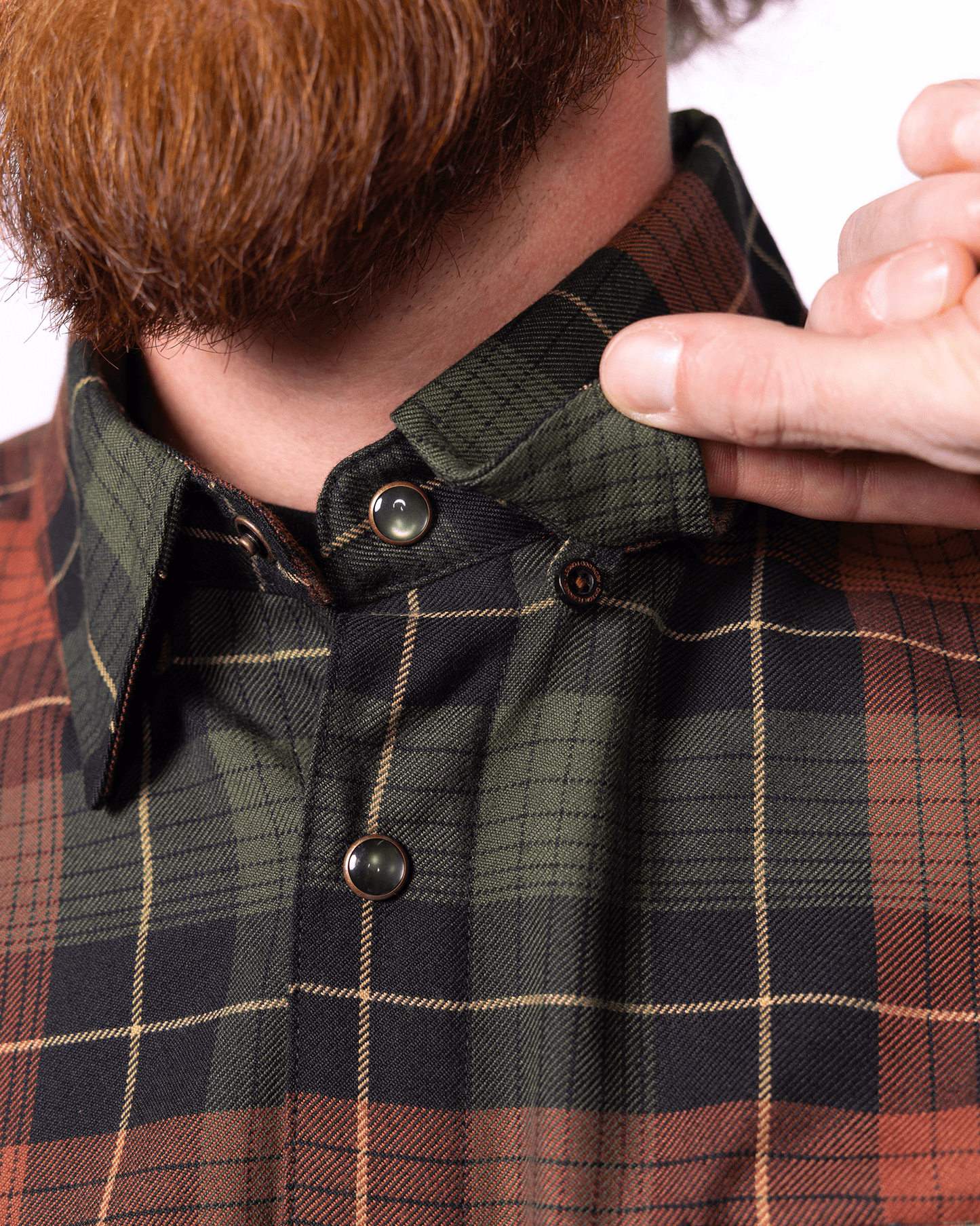 Redwood Forest Flannel - This Land Series