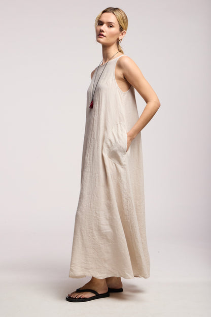 RETA LINEN DRESS
