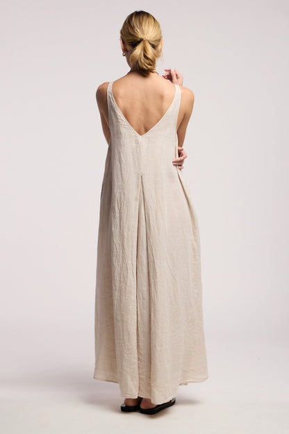 RETA LINEN DRESS