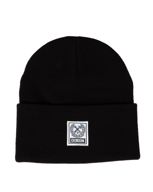 Ribbed Beanie - Black