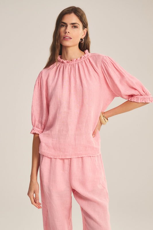 ROSABEL LINEN TOP