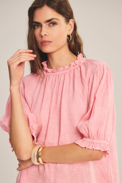 ROSABEL LINEN TOP