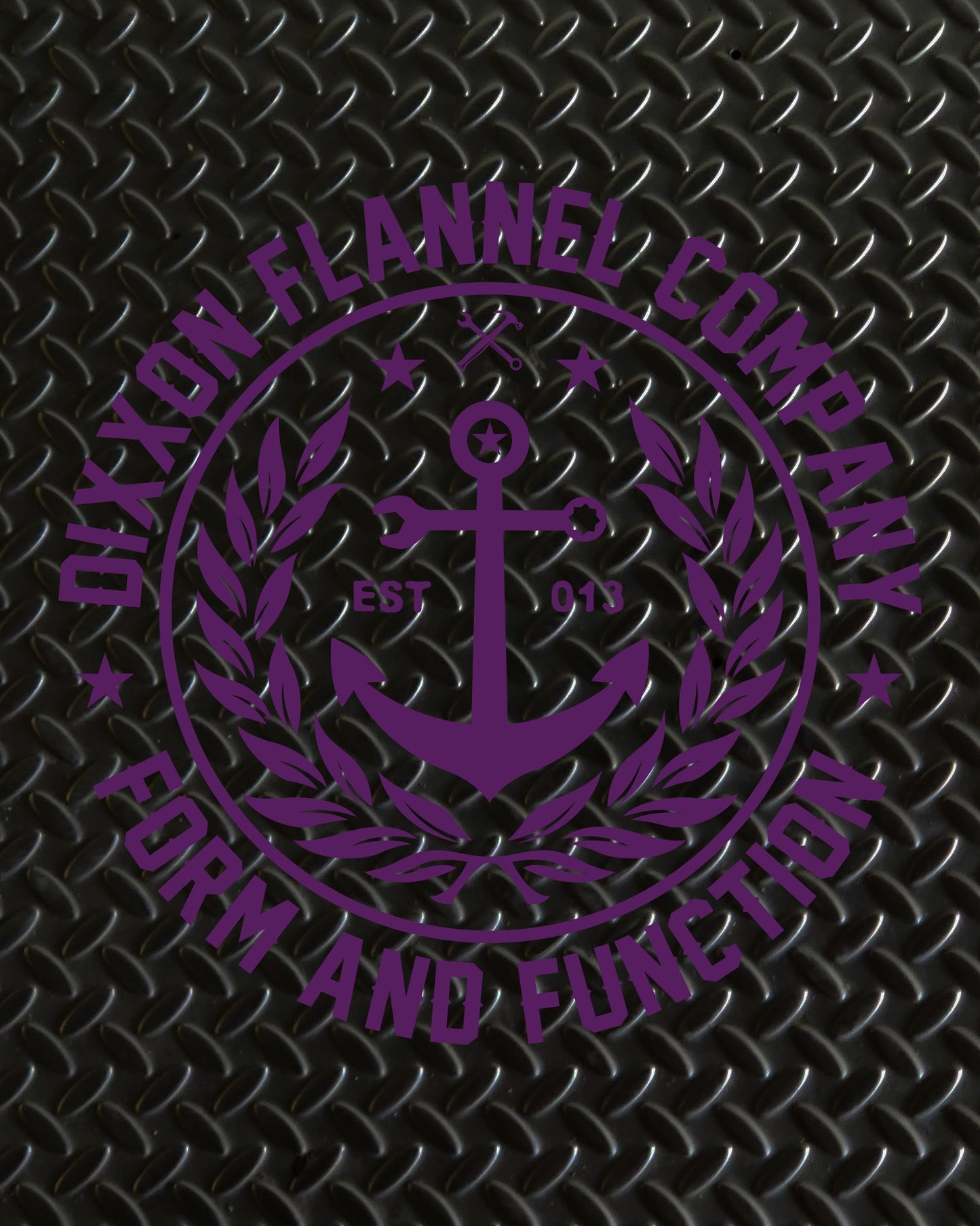 Salty Crest 12" Die Cut Sticker