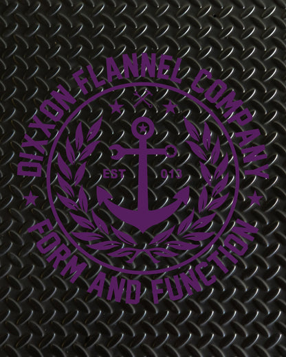 Salty Crest 12" Die Cut Sticker