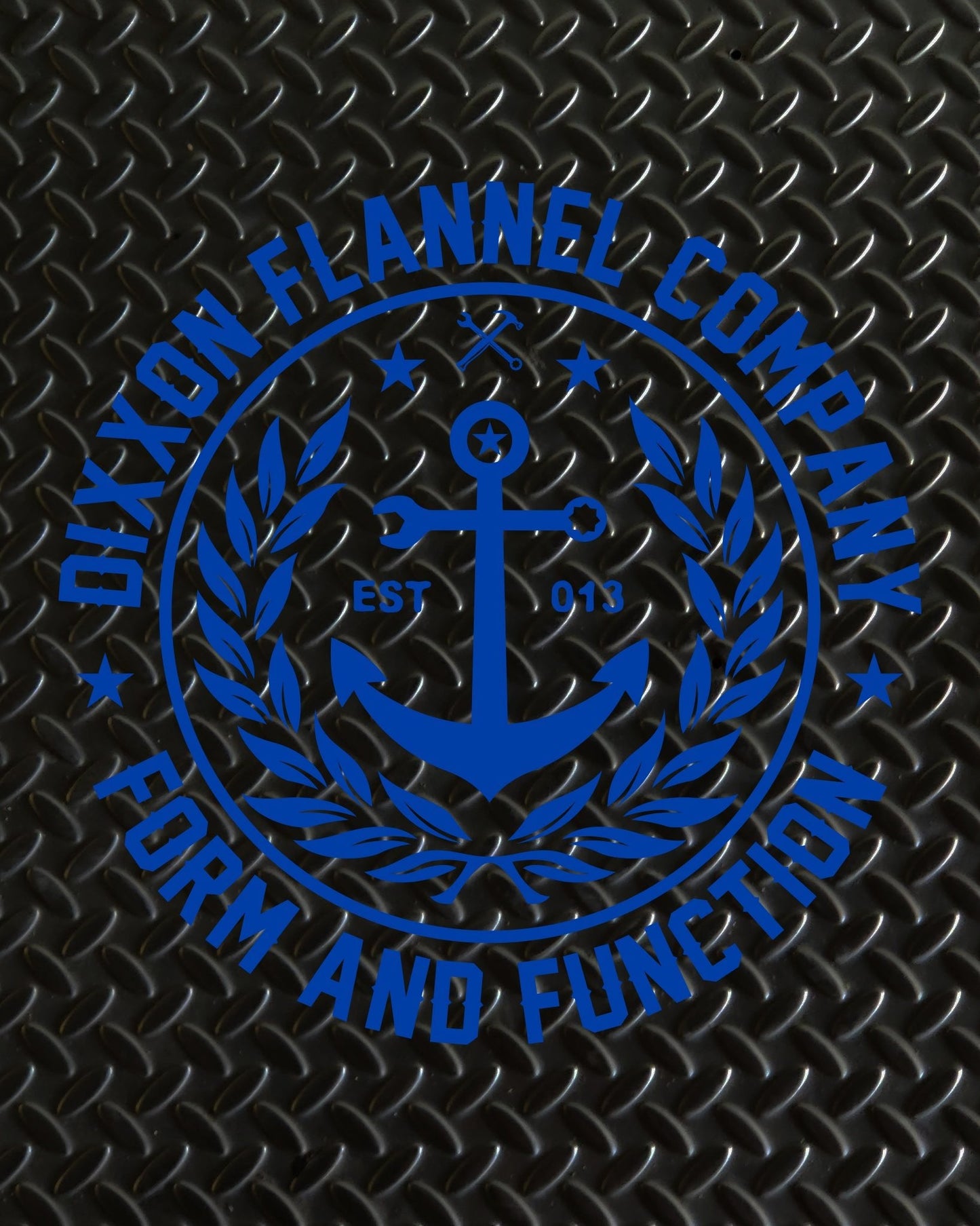 Salty Crest 12" Die Cut Sticker
